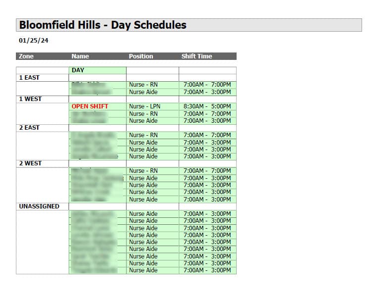 DaySchedulesWS